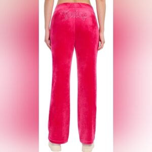 Juicy Couture velour pants - PINK - SIZE XL
